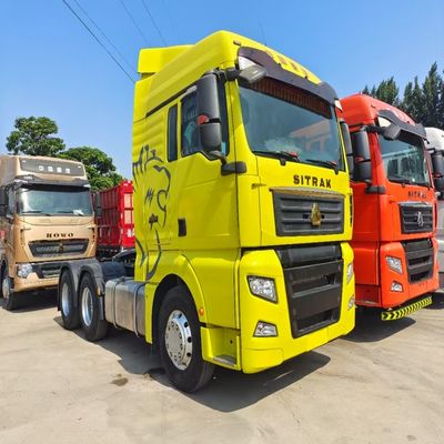 ποιότητας  430hp Used Tractor Trailer Sinotruk Howo C7 10 Wheels εργοστάσιο