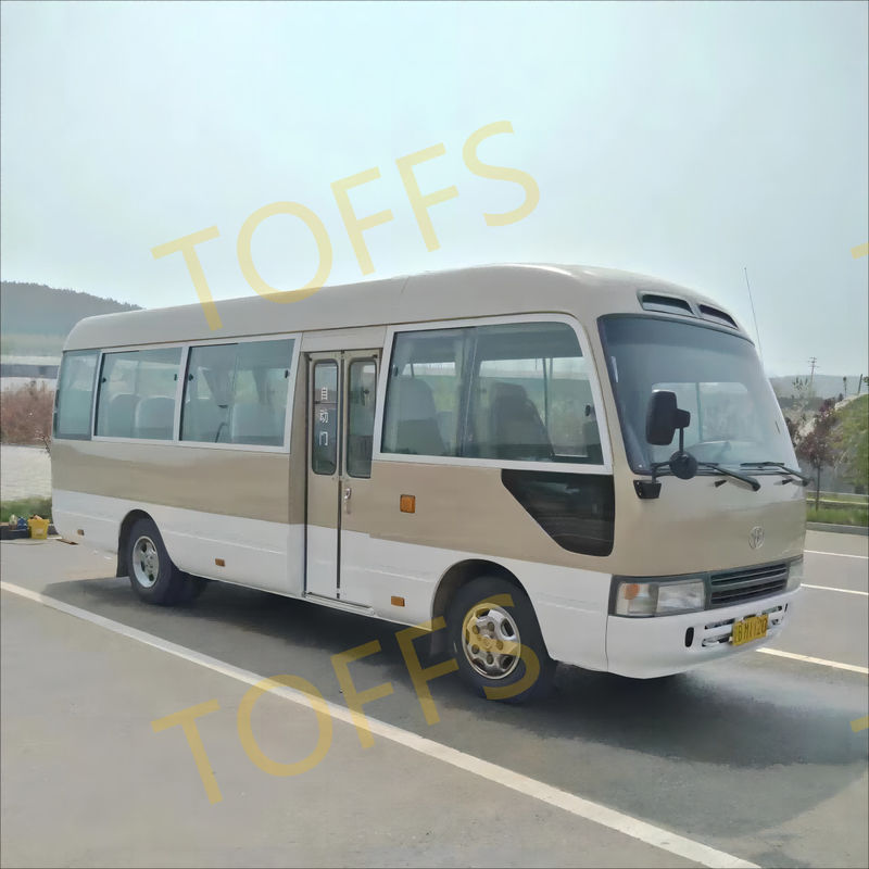 Μίνι λεωφορείο μεσαίου μεγέθους Toyota Coaster 4x4 30 θέσεις για αστική μεταφορά