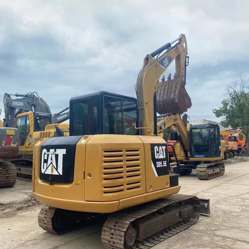 Χρησιμοποιούμενος εξορυκτής Caterpillar CAT305.5E 5ton μικρού τύπου Mini Crawler Digger