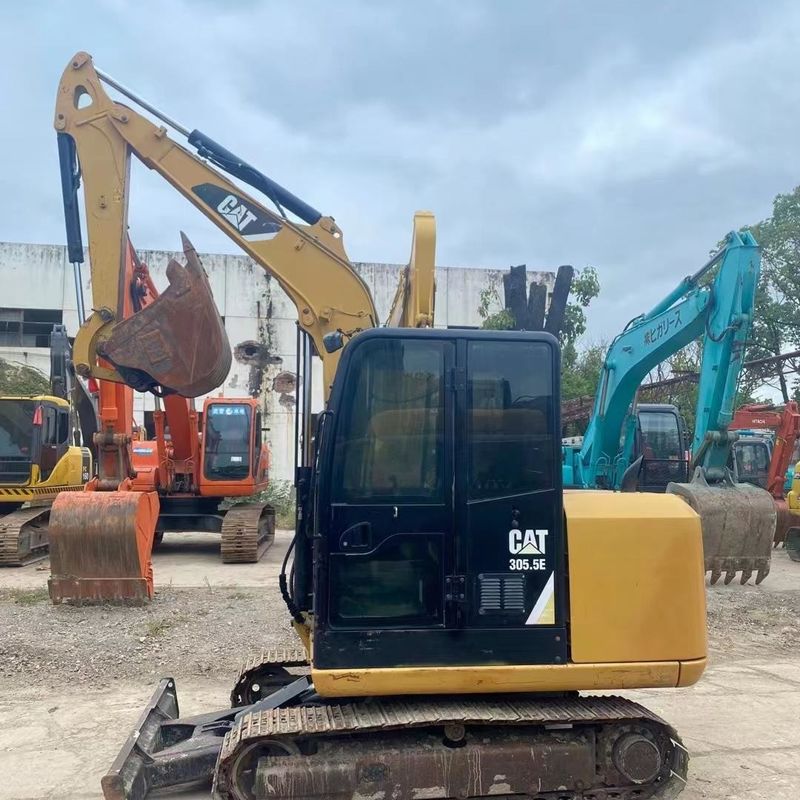 Χρησιμοποιούμενος εξορυκτής Caterpillar CAT305.5E 5ton μικρού τύπου Mini Crawler Digger
