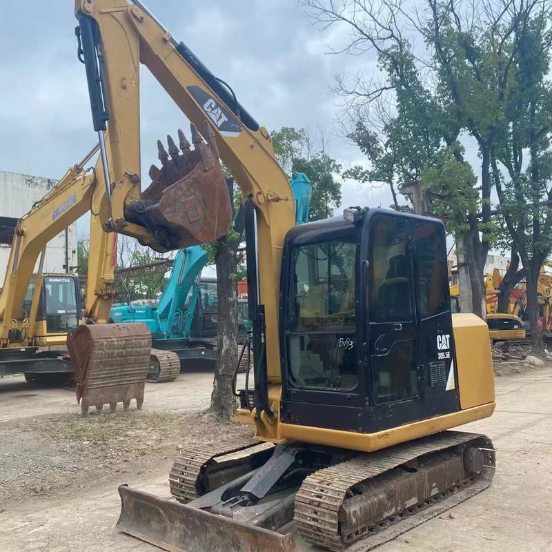 Χρησιμοποιούμενος εξορυκτής Caterpillar CAT305.5E 5ton μικρού τύπου Mini Crawler Digger