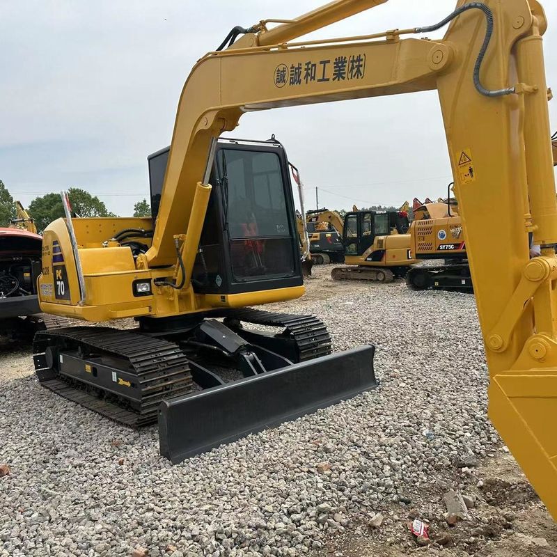 Χρησιμοποιημένος εξορυκτής Komatsu PC70 μεταχειρισμένος εξορυκτής μικρού τύπου μικρού τύπου
