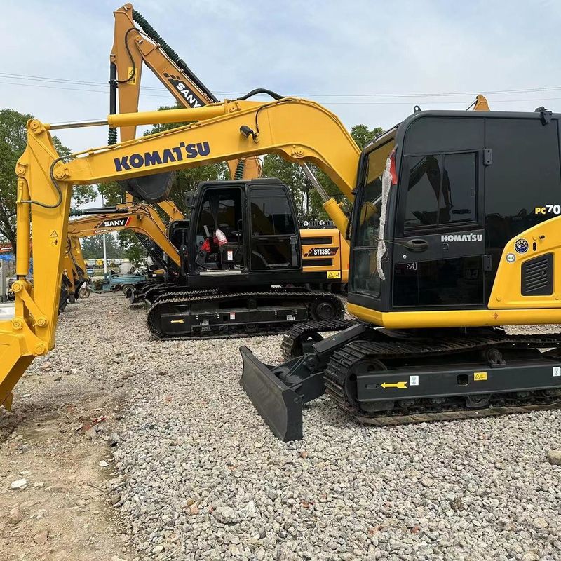 Χρησιμοποιημένος εξορυκτής Komatsu PC70 μεταχειρισμένος εξορυκτής μικρού τύπου μικρού τύπου