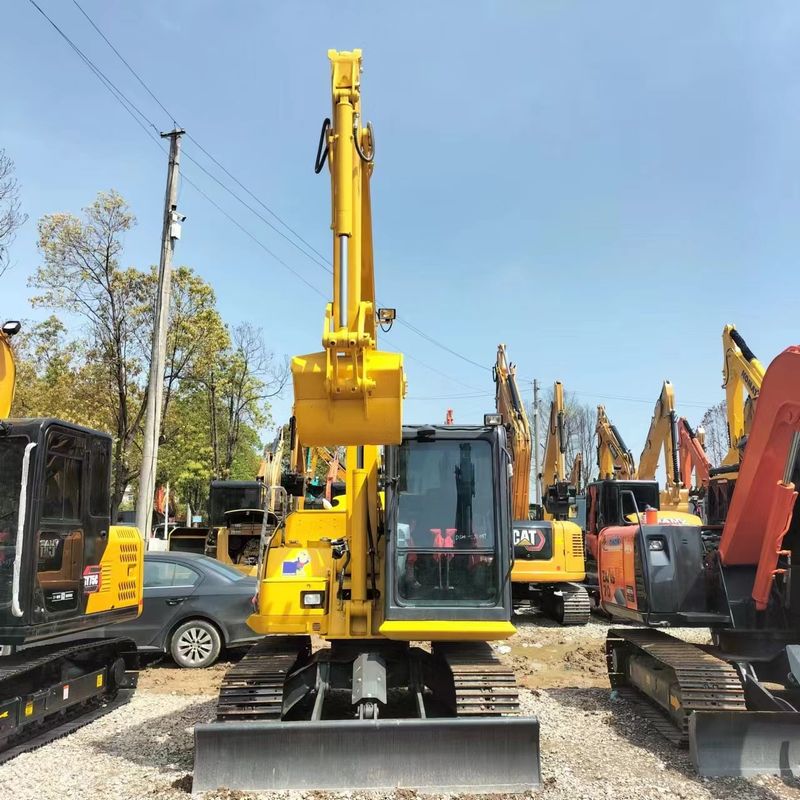 Χρησιμοποιούμενος εξορυκτής Komatsu PC70 Χρησιμοποιούμενος εξορυκτής μικρού τύπου μικρού τύπου