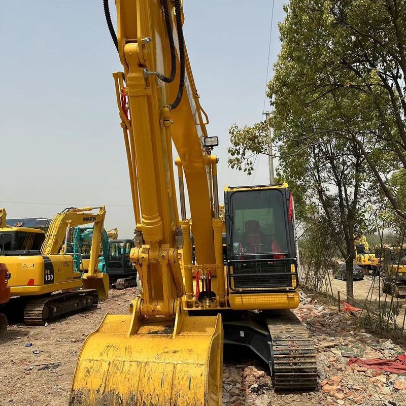 Χρησιμοποιούμενος εξορυκτής Komatsu PC120 μεταχειρισμένος εξορυκτής μικρής χωρητικότητας 12 τόνων