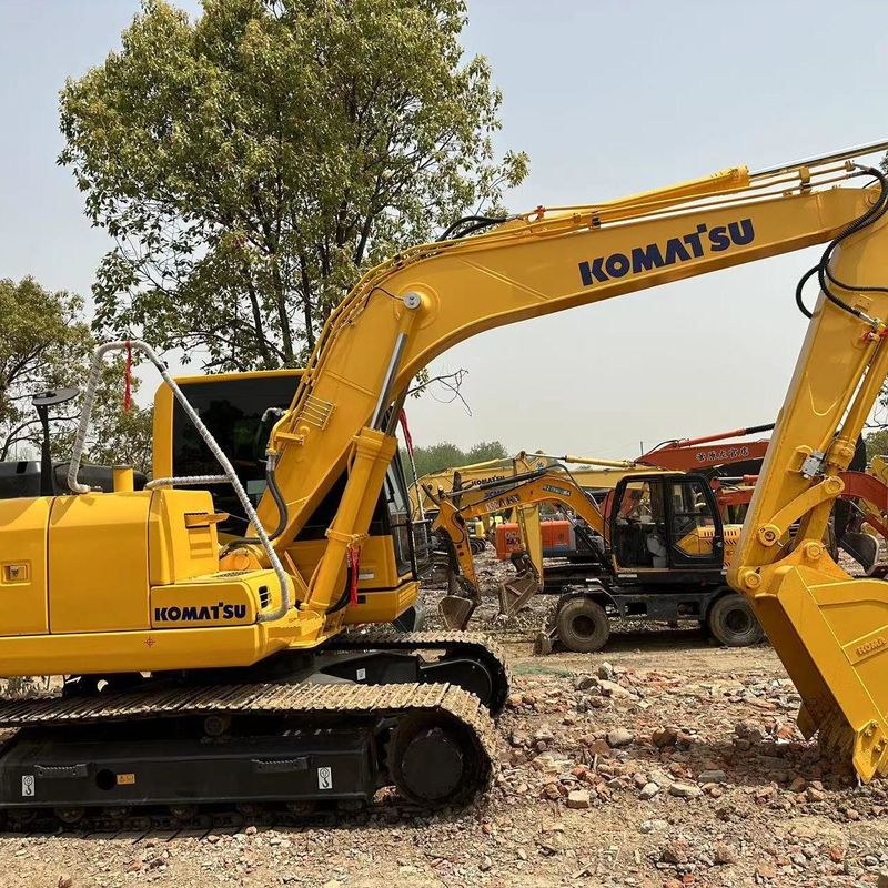 Χρησιμοποιούμενος εξορυκτής Komatsu PC120 μεταχειρισμένος εξορυκτής μικρής χωρητικότητας 12 τόνων