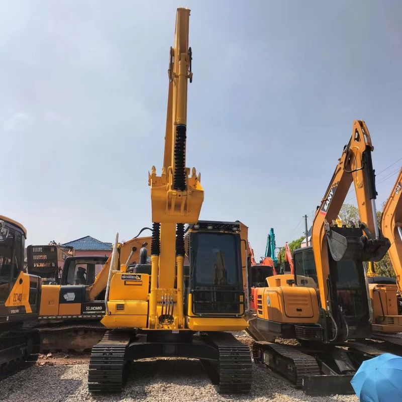 Χρησιμοποιούμενος εξορυκτής Komatsu PC130 μεταχειρισμένος εξορυκτής μικρού τύπου 13 τόνων