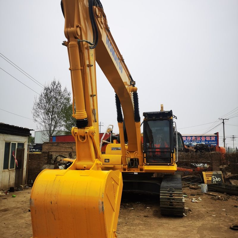 Χρησιμοποιούμενος εξορυκτής Komatsu PC240LC μεταχειρισμένος εξορυκτής 24 τόνων μεσαίου τύπου