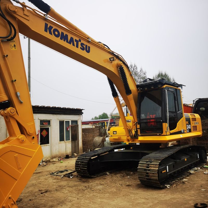 Χρησιμοποιούμενος εξορυκτής Komatsu PC240LC μεταχειρισμένος εξορυκτής 24 τόνων μεσαίου τύπου