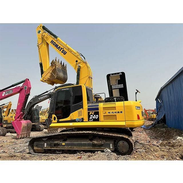 Χρησιμοποιούμενος εξορυκτής Komatsu PC240LC Χρησιμοποιούμενος εξορυκτής μεσαίου τύπου 24 τόνων