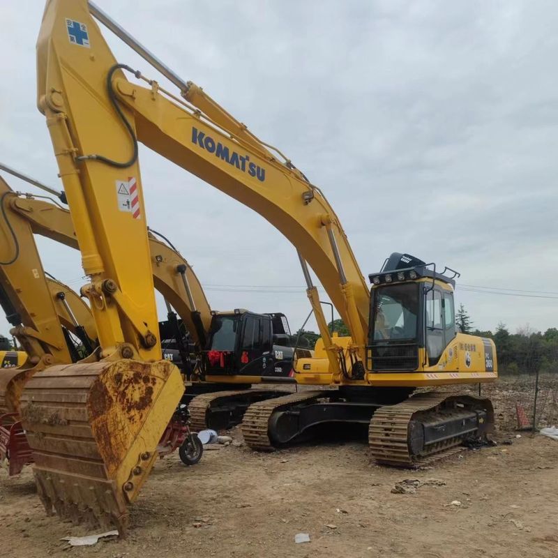 Χρησιμοποιούμενος εξορυκτής Komatsu PC360-7 μεταχειρισμένος 36 τόνων Μεγάλος τύπος σκαφτήρας