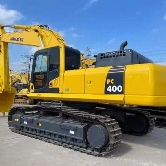Χρησιμοποιούμενος ορυχείο Komatsu Digger PC400-8 μεταχειρισμένος ορυχητής μεγάλου τύπου 40 τόνων