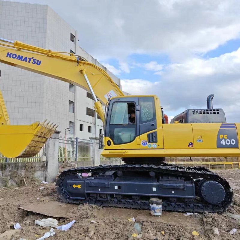 Χρησιμοποιούμενος εξορυκτής Komatsu PC400-8 Χρησιμοποιούμενος 40 τόνων Μεγάλος τύπος ορμητικός εξορυκτής