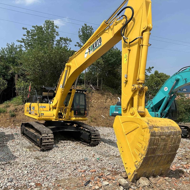 Χρησιμοποιούμενος ορυκτής Komatsu PC450-7 μεταχειρισμένος ορυκτής 45 τόνων