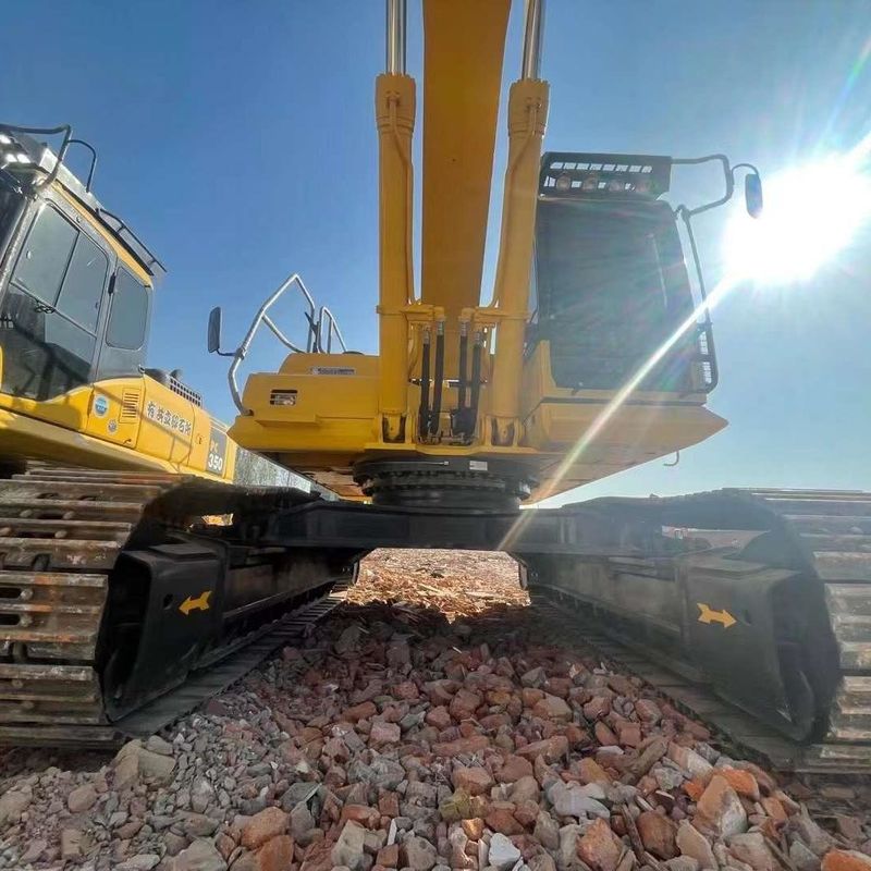 Χρησιμοποιούμενος Komatsu Digger PC450-8 Χρησιμοποιούμενος 45 τόνων Μεγάλος τύπος Excavator Crawler