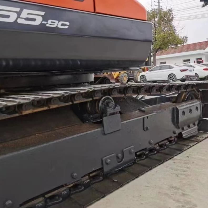 Χρησιμοποιούμενος Doosan Digger DX55 μεταχειρισμένος 5.5ton μικρού τύπου Mini Crawler Excavator