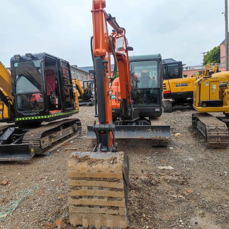 Χρησιμοποιούμενος εξορυκτής Doosan Digger DX60 μεταχειρισμένος εξορυκτής μικρού τύπου μικρού τύπου