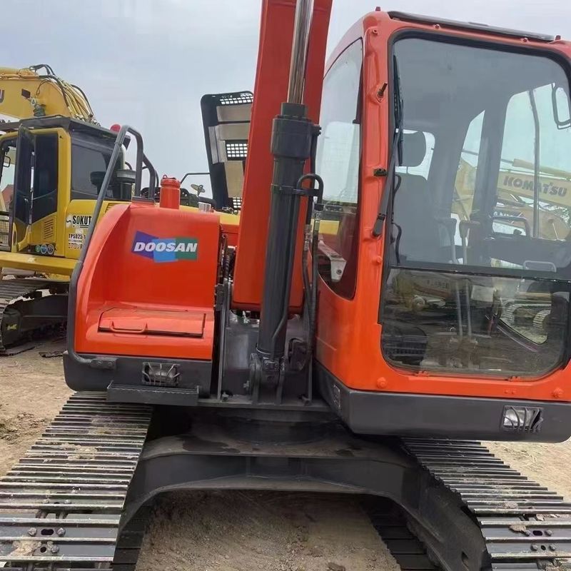 Χρησιμοποιούμενος εξορυκτής Doosan Digger DX80 μεταχειρισμένος εξορυκτής μικρού τύπου 8ton Mini Crawler