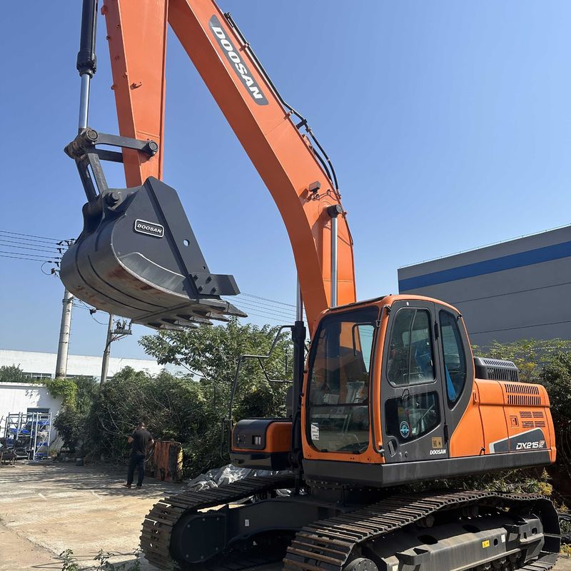 Χρησιμοποιούμενος Doosan Digger DX215-9ACE μεταχειρισμένος 21.5t μεσαίου τύπου σκαφιστής