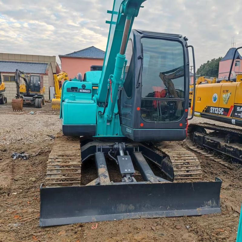 Χρησιμοποιούμενος εξορυκτής Kobelco SK75 μεταχειρισμένος εξορυκτής μικρού τύπου μικρού τύπου
