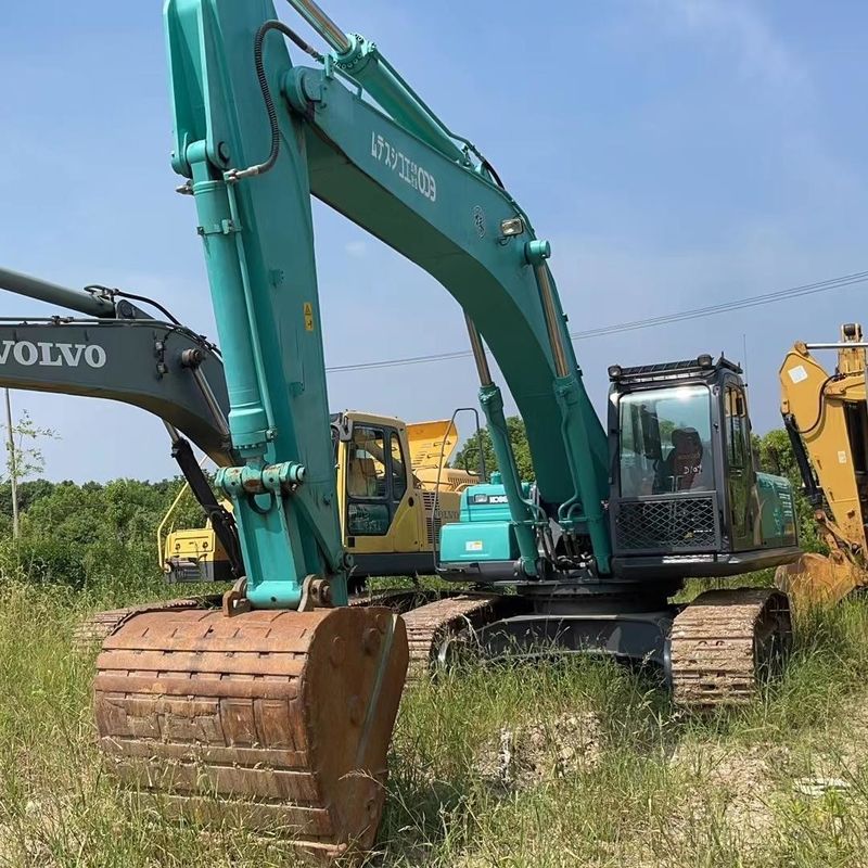 Χρησιμοποιούμενος Kobelco Digger SK350D μεταχειρισμένος 35ton Μεγάλος τύπος Crawler Excavator
