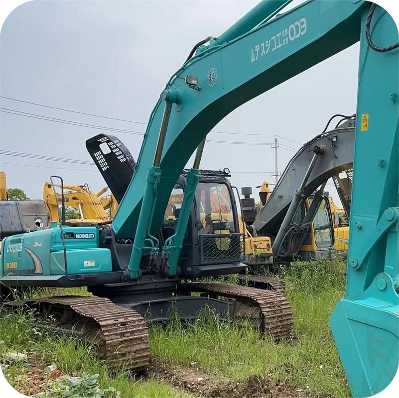 Χρησιμοποιούμενος Kobelco Digger SK350D μεταχειρισμένος 35ton Μεγάλος τύπος Crawler Excavator