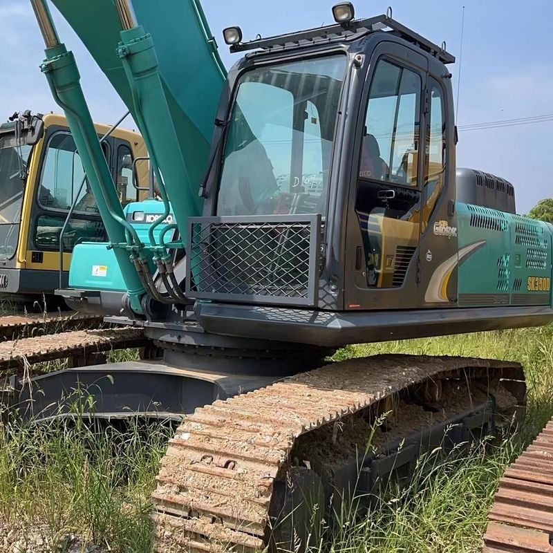 Χρησιμοποιούμενος Kobelco Digger SK350D μεταχειρισμένος 35ton Μεγάλος τύπος Crawler Excavator