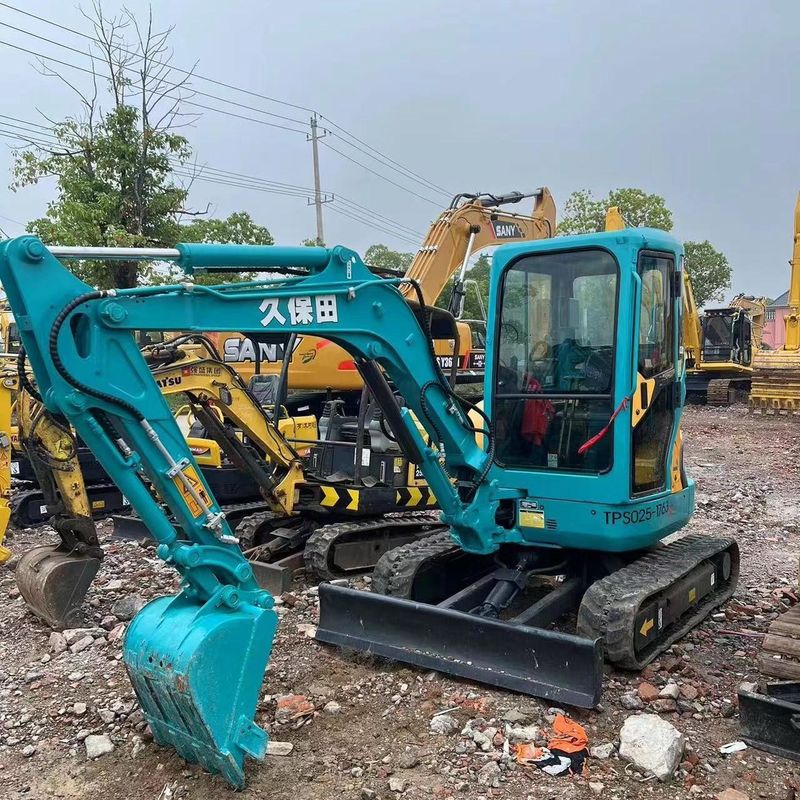 Χρησιμοποιούμενος εξορυκτής Kubota KX135 μεταχειρισμένος εξορυκτής μικρού τύπου 3,5 τόνων