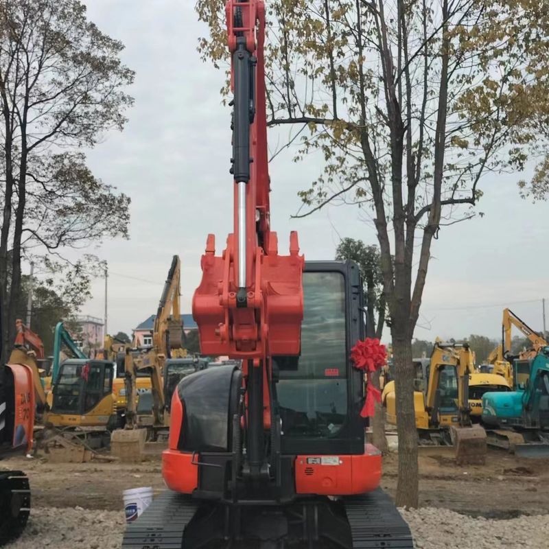 Χρησιμοποιούμενος εξορυκτής Kubota KX165 μεταχειρισμένος εξορυκτής μικρού τύπου μικρού τύπου 6,5 τόνων