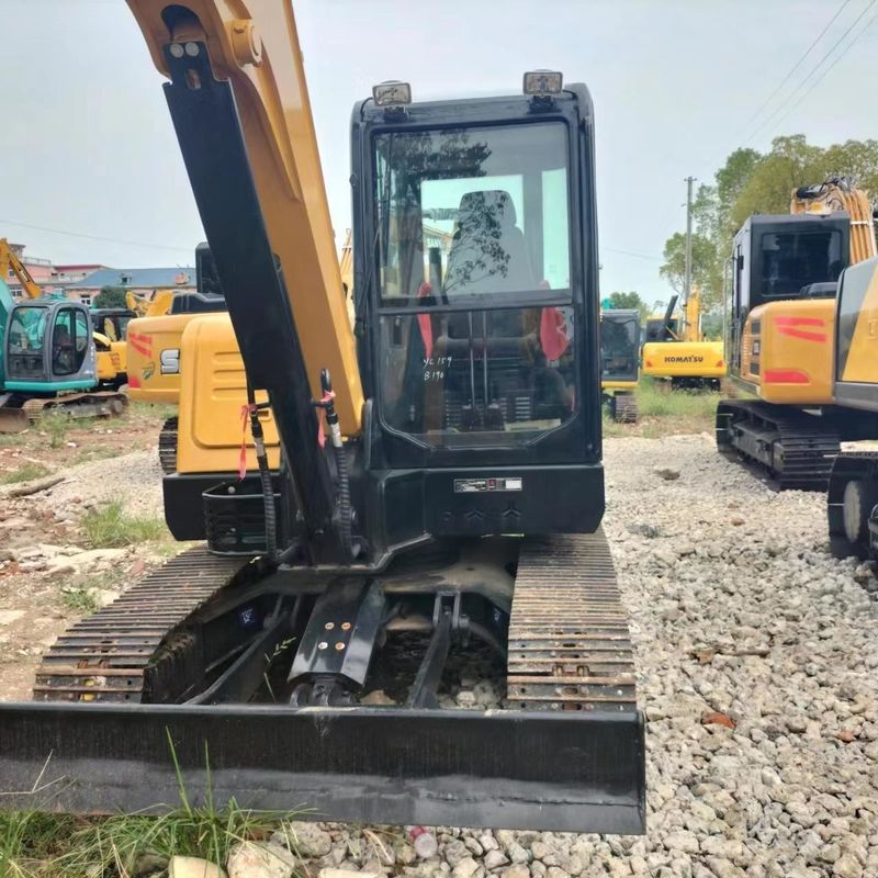 Χρησιμοποιούμενος εξορυκτής SANY Digger SY60 μεταχειρισμένος εξορυκτής μικρού τύπου μικρού τύπου
