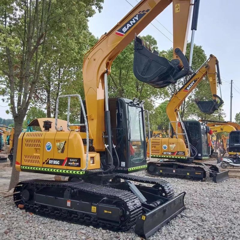 Χρησιμοποιούμενος εξορυκτής SANY Digger SY95C μεταχειρισμένος εξορυκτής μικρού τύπου μικρού τύπου