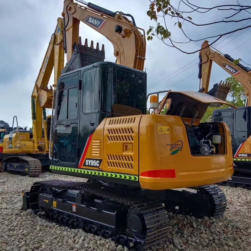 Χρησιμοποιούμενος εξορυκτής SANY Digger SY95C μεταχειρισμένος εξορυκτής μικρού τύπου μικρού τύπου