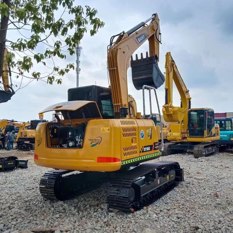 Χρησιμοποιούμενος εξορυκτής SANY Digger SY95C μεταχειρισμένος εξορυκτής μικρού τύπου μικρού τύπου