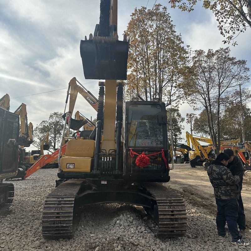 Χρησιμοποιούμενος SANY Digger SY135C μεταχειρισμένος 13.5 σε μικρού τύπου Mini Crawler Excavator