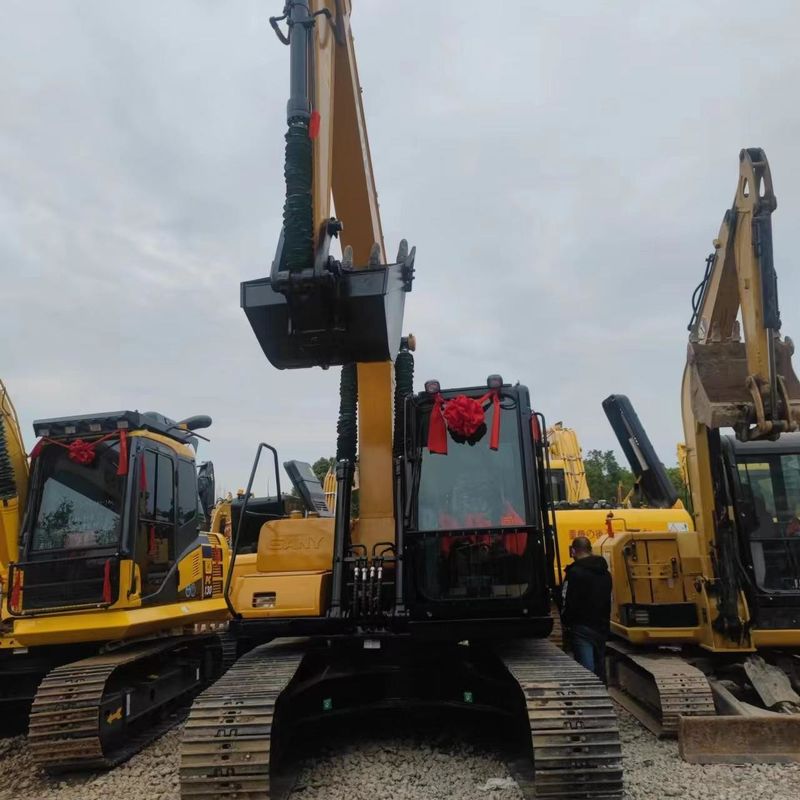 Χρησιμοποιούμενος SANY Digger SY135C Χρησιμοποιούμενος 13.5 σε μικρού τύπου Mini Crawler Excavator
