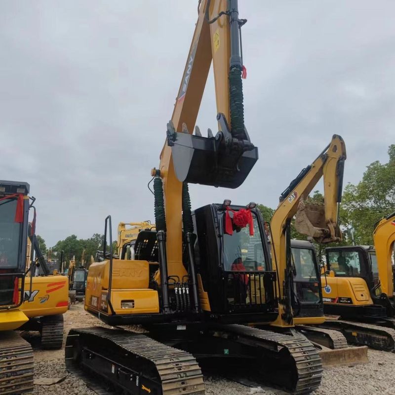 Χρησιμοποιούμενος SANY Digger SY135C Χρησιμοποιούμενος 13.5 σε μικρού τύπου Mini Crawler Excavator