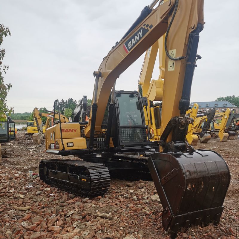 Χρησιμοποιούμενο SANY Digger SY155C μεταχειρισμένο 15.5 σε μικρού τύπου σκάφος