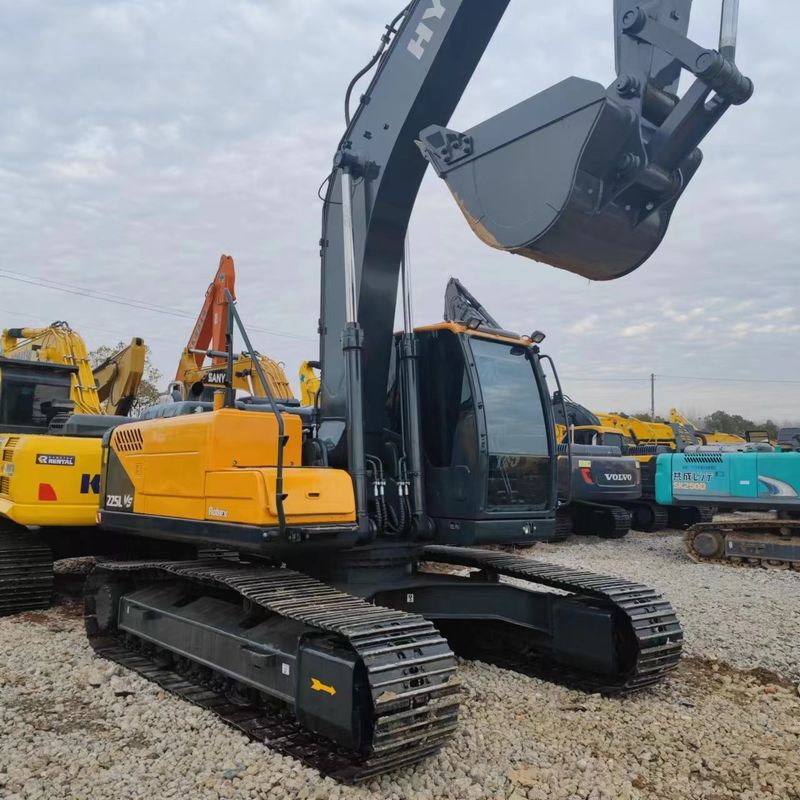 Χρησιμοποιούμενος υγιούνταϊ Digger R225VS μεταχειρισμένος 22.5ton μεσαίου τύπου σκάφος Crawler