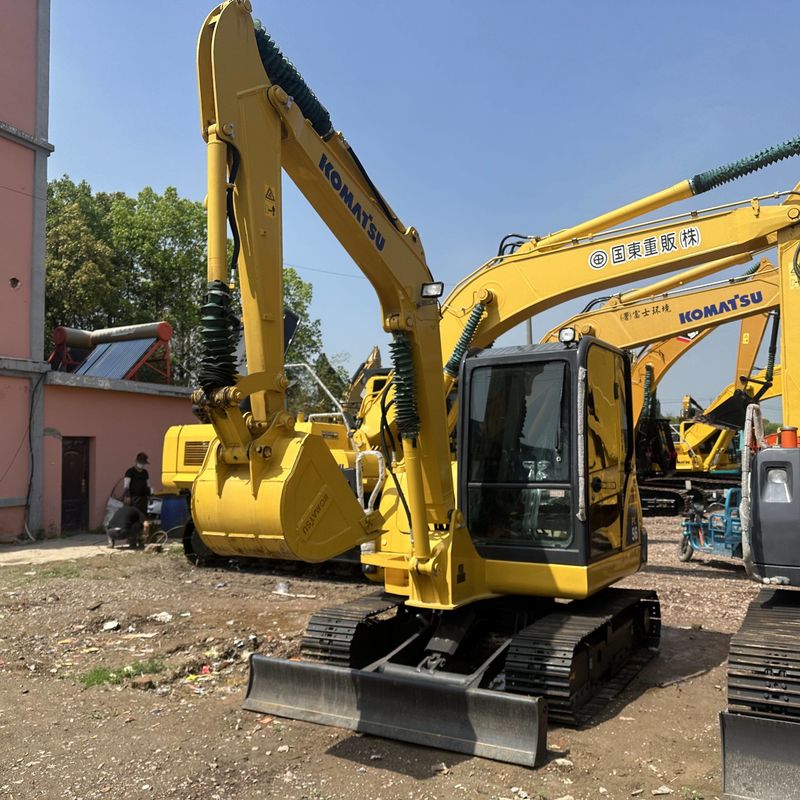 Χρησιμοποιούμενος εξορυκτής Komatsu PC56-7 μεταχειρισμένος εξορυκτής μικρού τύπου μικρού τύπου