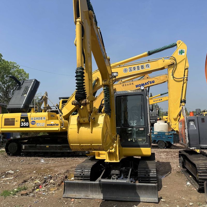 Χρησιμοποιούμενος εξορυκτής Komatsu PC56-7 μεταχειρισμένος εξορυκτής μικρού τύπου μικρού τύπου