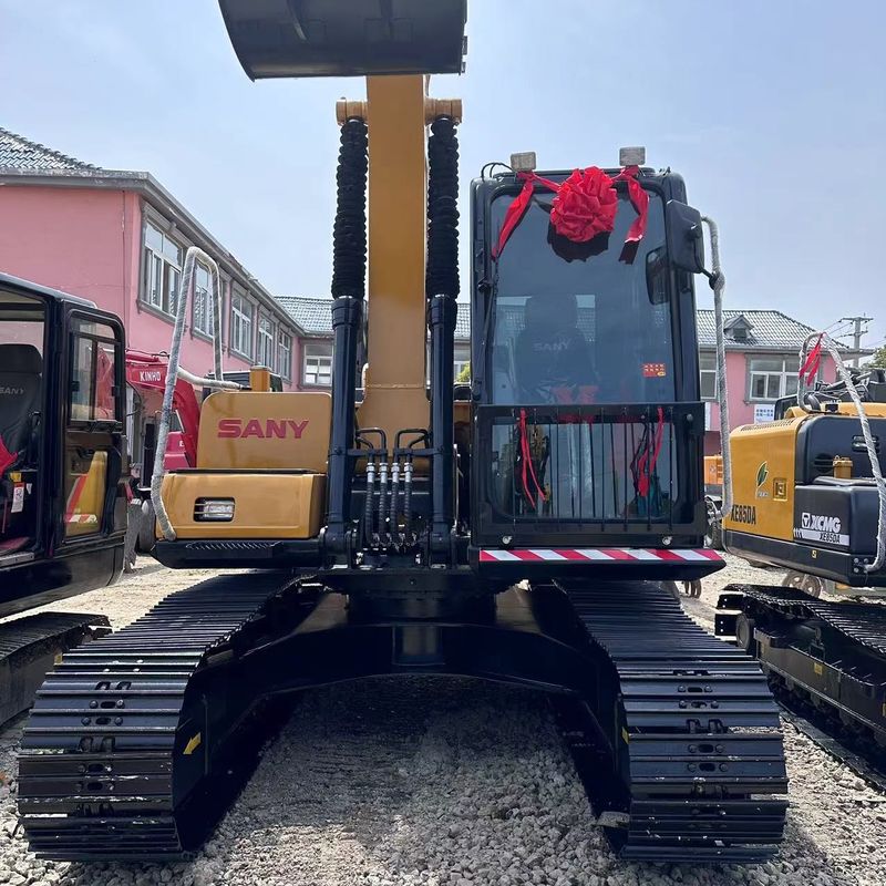 Χρησιμοποιούμενο SANY Digger SY155C μεταχειρισμένο 15.5 σε μεσαίου τύπου σκάφος