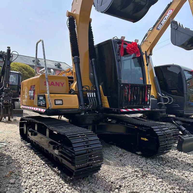 Χρησιμοποιούμενο SANY Digger SY155C μεταχειρισμένο 15.5 σε μεσαίου τύπου σκάφος