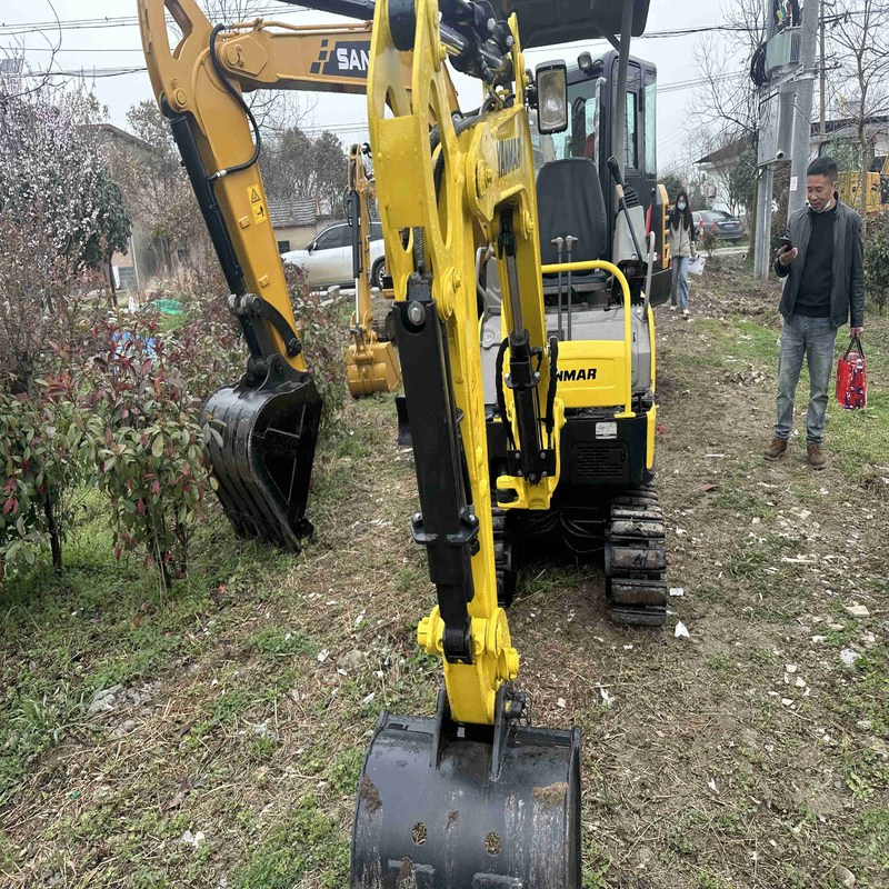 Μίνι μεταχειρισμένη εκσκαφέας πρωτότυπη Yanmar VIO17 Μηχανήματα έμπορος 1.7ton 10.1kw