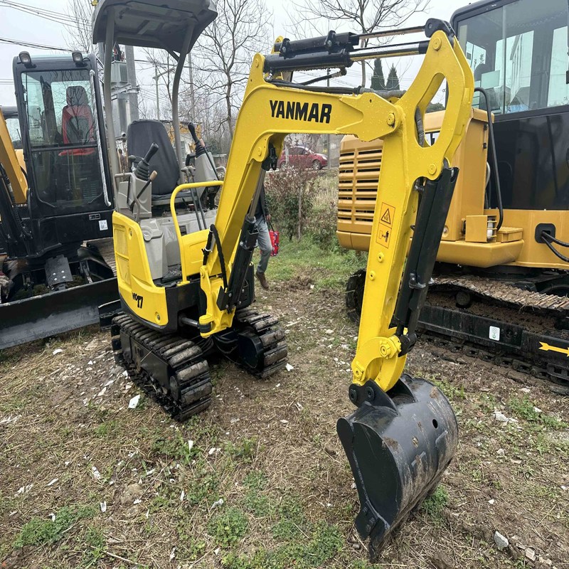 Μίνι μεταχειρισμένη εκσκαφέας πρωτότυπη Yanmar VIO17 Μηχανήματα έμπορος 1.7ton 10.1kw