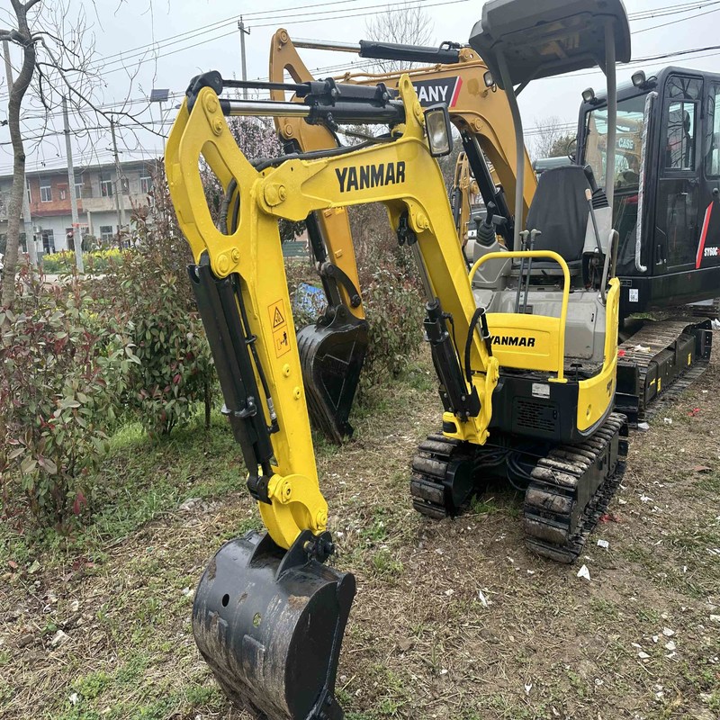 Μίνι μεταχειρισμένη εκσκαφέας πρωτότυπη Yanmar VIO17 Μηχανήματα έμπορος 1.7ton 10.1kw