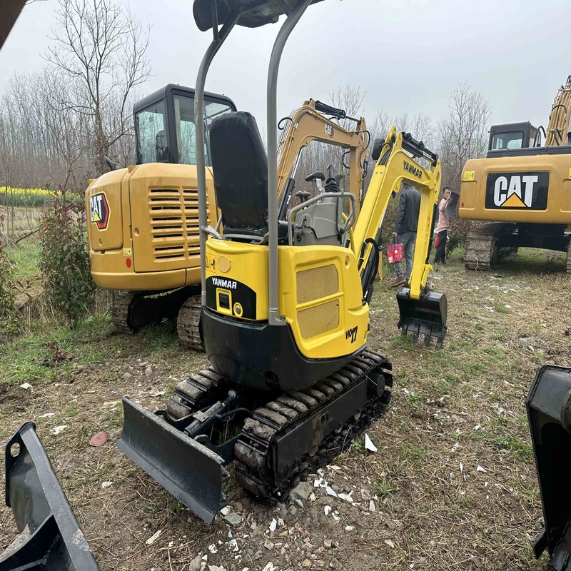Μίνι μεταχειρισμένη εκσκαφέας πρωτότυπη Yanmar VIO17 Μηχανήματα έμπορος 1.7ton 10.1kw