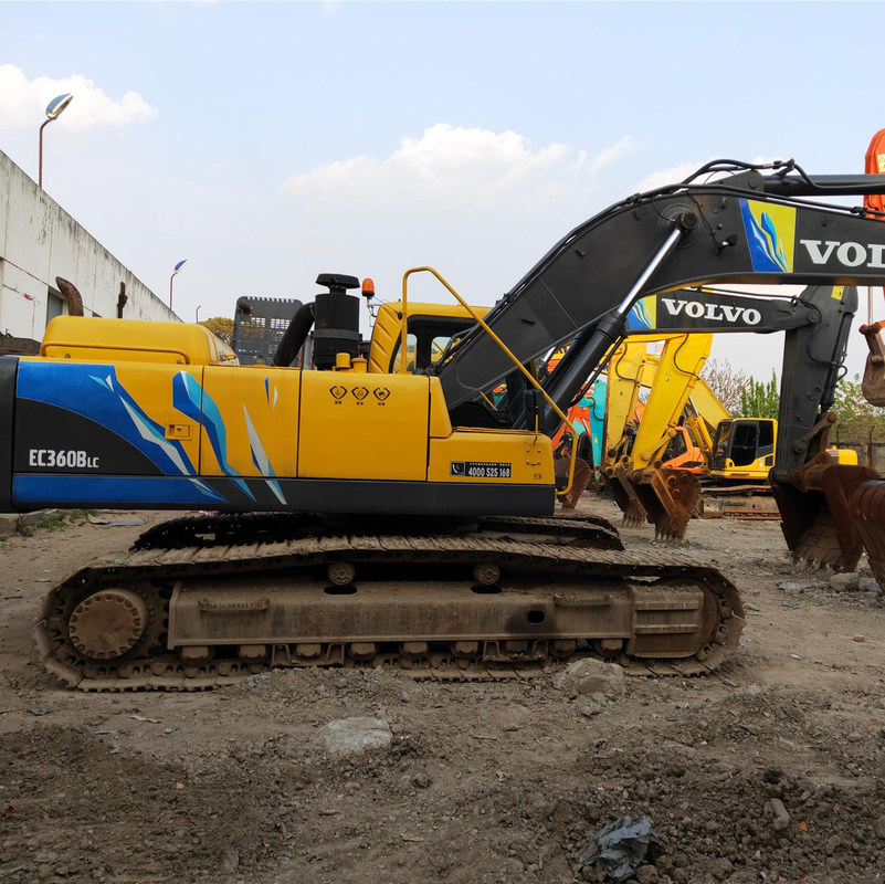 VOL EC360BLC Χρησιμοποιούμενος υδραυλικός εξορυκτής υδραυλικός 36 τόνων 198kw με κουβά 1,35m3