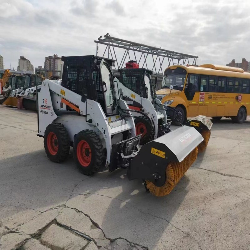 Bob S16 Μεταχειρισμένο Skid Steer Equipment Loader for Earth Moving 10,5km/h 36,4KW