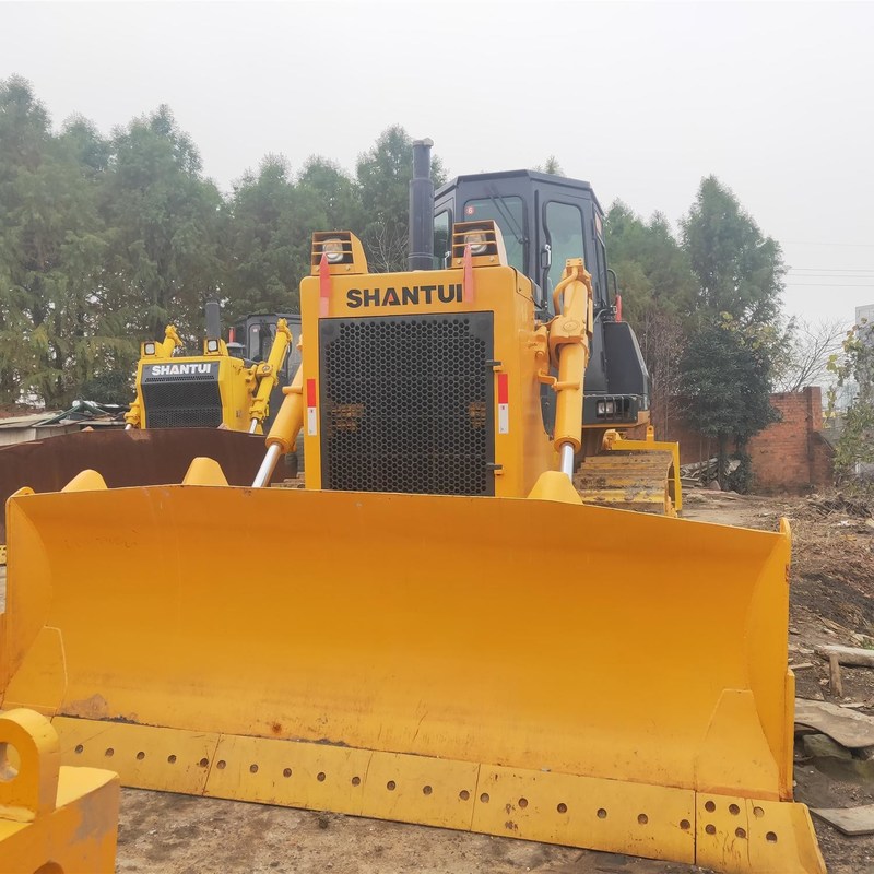 162kw δεύτερο χέρι Dozer Bulldozer Shantui SD22 Για Μηχανική με 6.4m3 κουβά