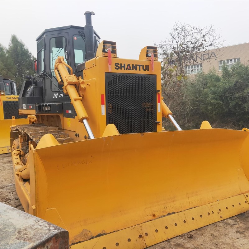 162kw δεύτερο χέρι Dozer Bulldozer Shantui SD22 Για Μηχανική με 6.4m3 κουβά